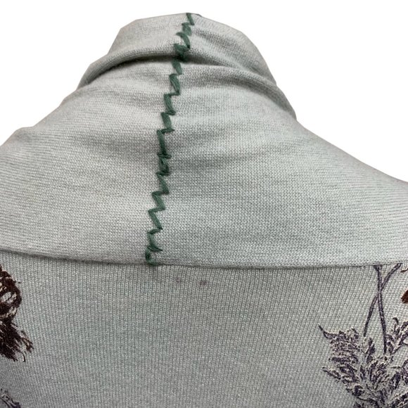 Raw7 Cashmere Coat "Guitar" - Green - Picture 11 of 11